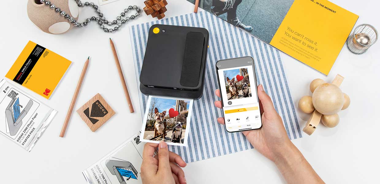 Kodak Smile Classic papel Zink