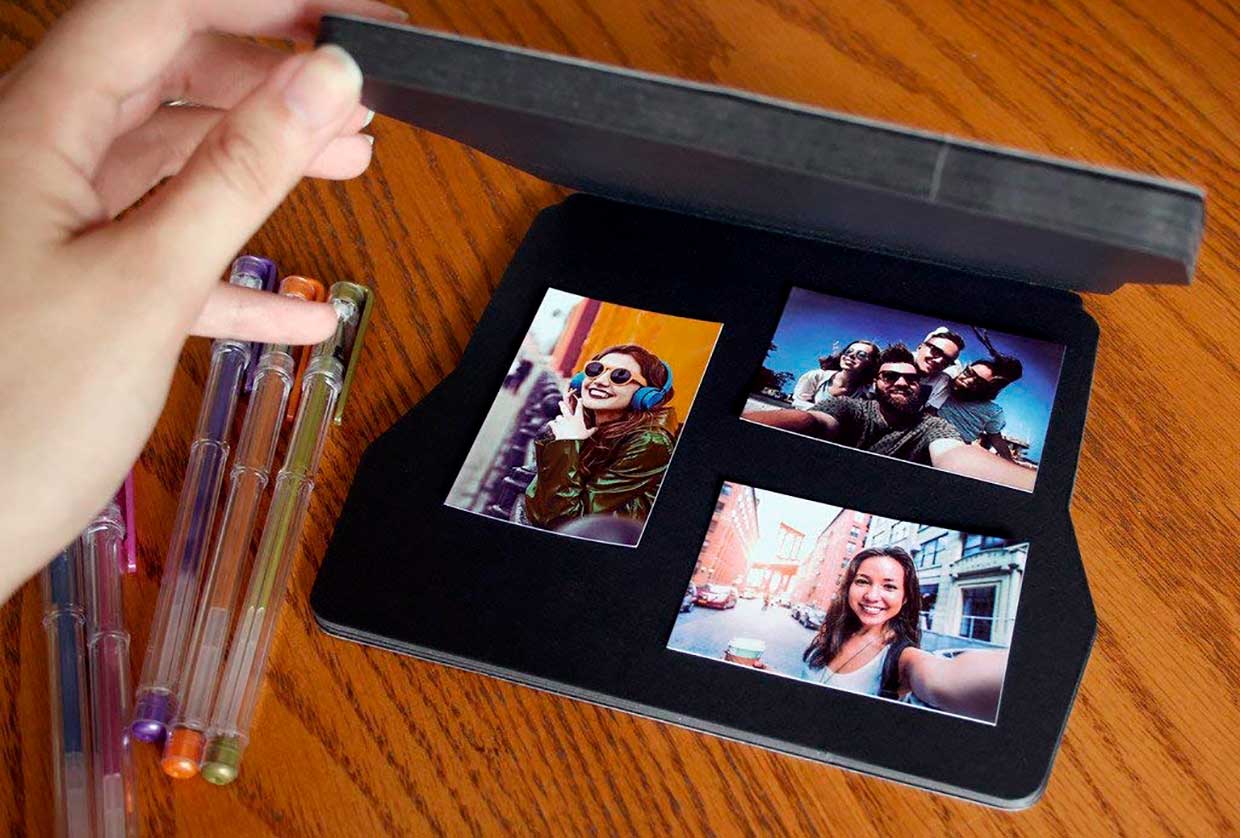 Polaroid OneStep scrapbook