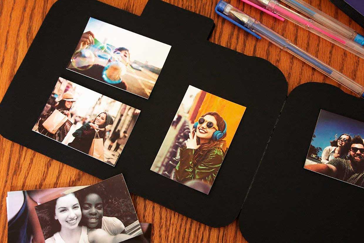 Polaroid scrapbook